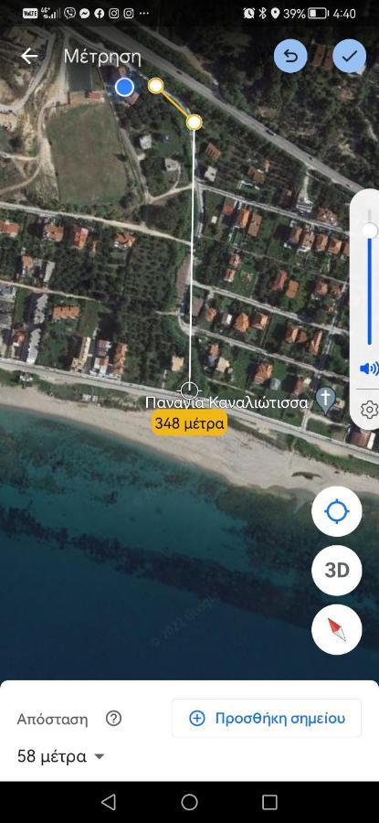 Nikitas Apartment Kanali  Exteriér fotografie